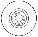 Borg & Beck Brake Disc Single Part No -BBD6043S