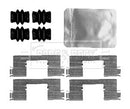 Borg & Beck Fitting Kit - Pads Part No -BBK1577