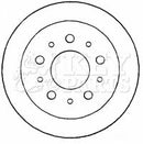 Key Parts Brake Disc Pair Part No -KBD4609