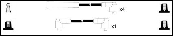 ElectroSpark Ignition Lead Set - OEK765