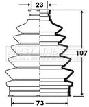 First Line Cv Joint Boot Kit Part No -FCB2375