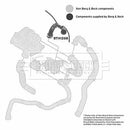 Borg & Beck Turbo Hose Part No -BTH1268