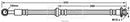 Borg & Beck Brake Hose Part No -BBH7866