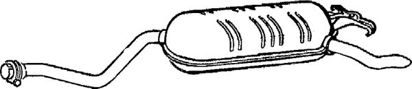 Klarius MZ216C - Box With Tail Pipe