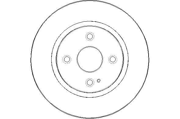 Disctech Brake Disc - Fits Mazda, Porsche - ABD2198 - Front Axle