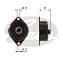 Gates DriveAlign Tensioner Unit - T38499