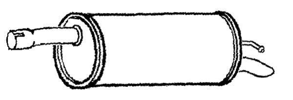 Klarius RN1018V - Box With Tail Pipe