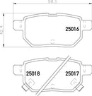 Lexus Toyota Brake Pad Set - Padtech PAD3062