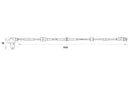 Bosch Wheel Speed Sensor Part No - 0265006389