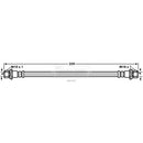 Borg & Beck Brake Hose Part No -BBH7887