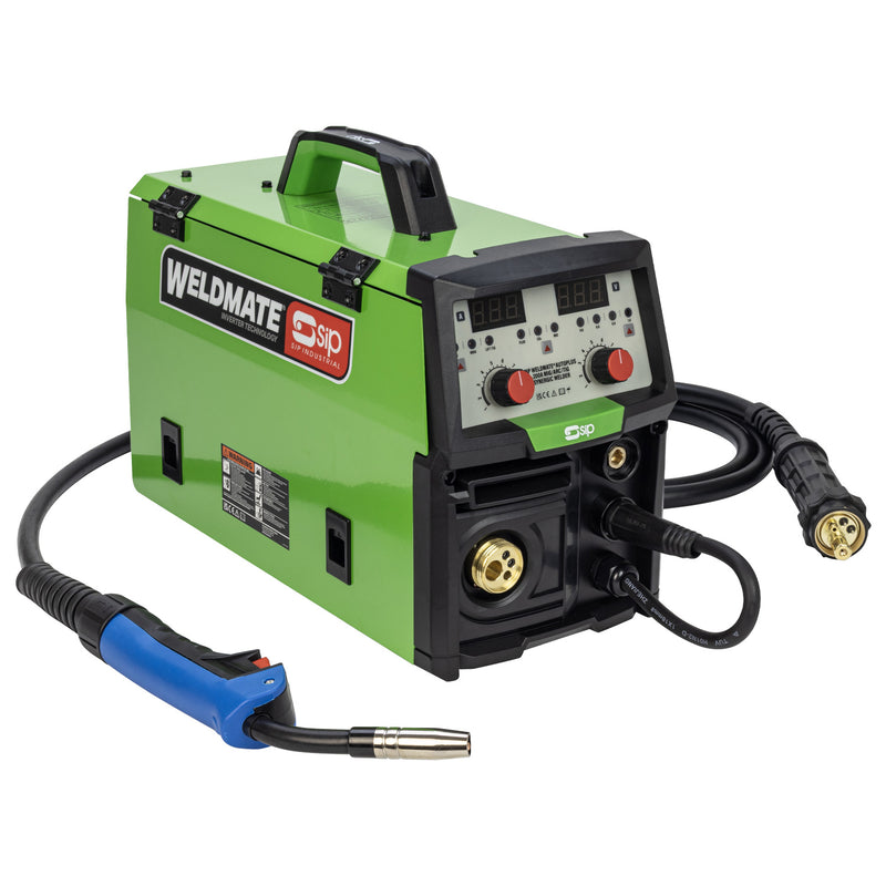 SIP WELDMATE® AUTOPLUS 200A MIG/ARC/TIG Synergic Welder with Cart Package