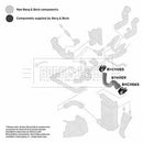 Borg & Beck Turbo Hose Part No -BTH1109