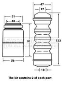 First Line Strut Protection Kit Part No -FPK7088