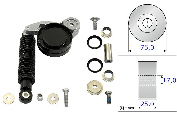 INA Repair Kit V-Ribbed Belt Tensioner Part No - 533011810