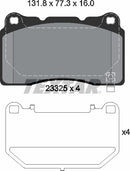 Textar Brake Pad Set - 2332502