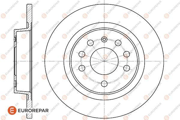 Eurorepar Brake Disc - 1618869580