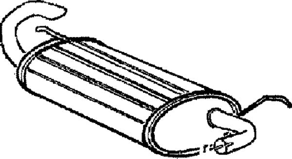 Klarius LR174Q - Box With Tail Pipe