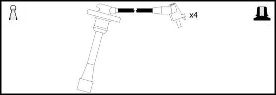 ElectroSpark Ignition Lead Set - OEK243