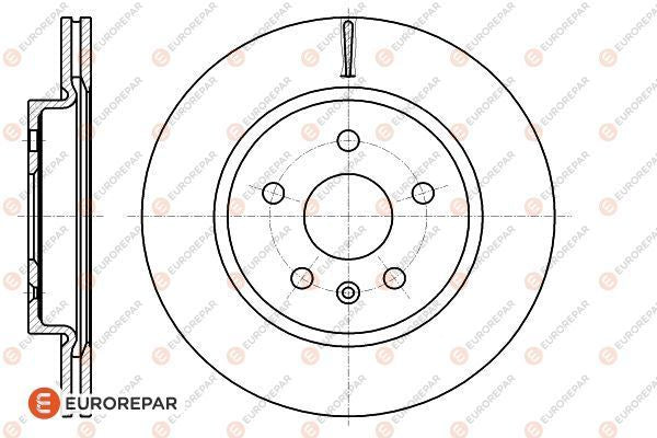 Eurorepar Brake Disc - 1622813680