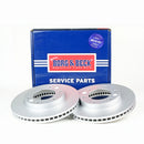 Borg & Beck Brake Disc Pair Part No -BBD4659