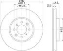 Mintex Brake Discs fits -MG V277:5 MDC1501 (also fits other vehicles)