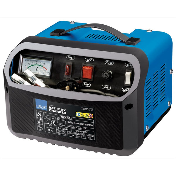 12/24V Battery Charger, 25 - 30A