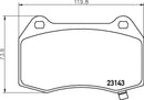 Mintex Brake Pad Set fits -Cadillac MDB2630 (also fits other vehicles)