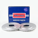 Borg & Beck Brake Disc Pair Part No -BBD5219
