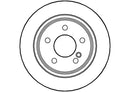 Disctech Brake Disc - Fits Mercedes-benz - ABD3530 - Rear Axle