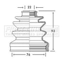First Line Cv Joint Boot Kit Part No -FCB2662
