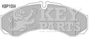 Key Parts Brake Pad Set -KBP1554