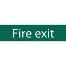 Draper Fire Exit (Text Only) Sign - 73213
