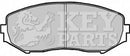 Key Parts Brake Pad Set -KBP1957