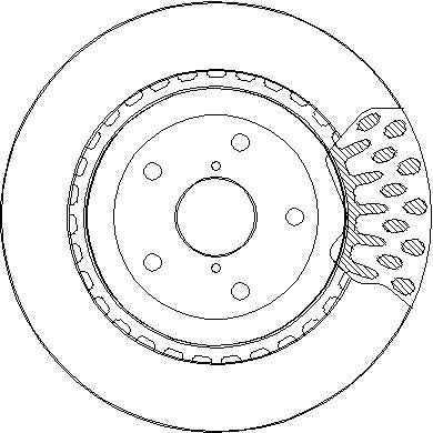Disctech Brake Disc - Fits Kia, Subaru - ABD2918 - Rear Axle