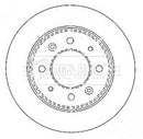 Borg & Beck Brake Disc Pair Part No -BBD4496