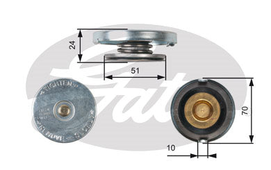 Gates Radiator Cap - RC103