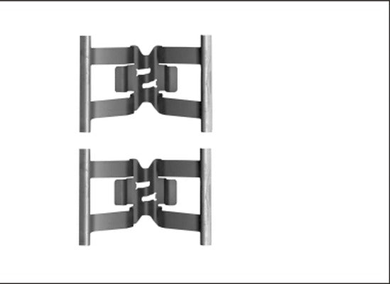 Mintex Brake Fitting Kit fits -Porsche VW MBA1898 (also fits other vehicles)