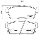 Brembo Brake Pad Set - P79012