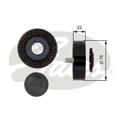 Gates DriveAlign Idler Pulley - T36389