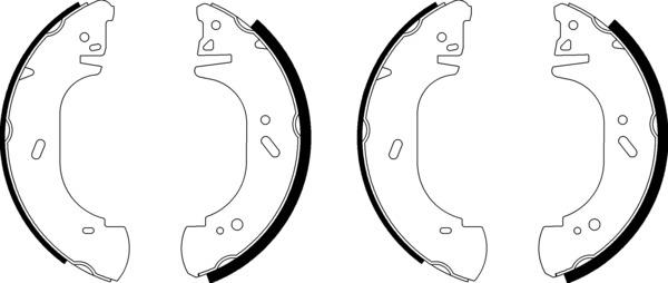 Mintex Brake Shoe Kits fits -Ford MSK163 (also fits other vehicles)