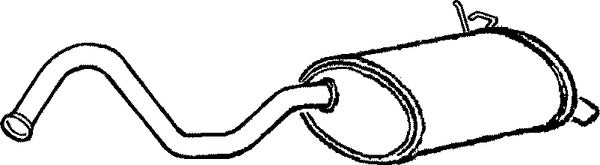 Klarius RN654P - Box With Tail Pipe