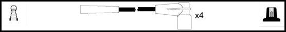 ElectroSpark Ignition Lead Set - OEK880