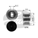Gates DriveAlign Overrunning Alternator Pulley - OAP7080