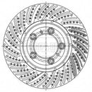Borg & Beck Brake Disc Single Part No -BBD6205S