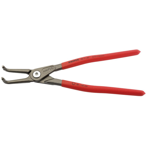 Knipex 48 21 J41 90° Int Straight Tip Circlip Pliers 85 140mm Capacity 305mm