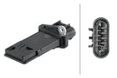 HELLA 8ET 358 095-611 Mass Air Flow Sensor - 5-pin connector - Bolted