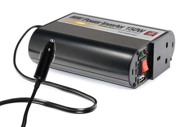 Maypole Power Inverter with USB 150W 12V/230V
