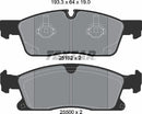 Textar Brake Pad Set - 2519201