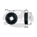 Gates DriveAlign Torsional Vibration Damper - TVD1130