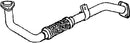 Klarius DN604V - Centre Pipe  - Fits Nissan Navara 2.5TDi